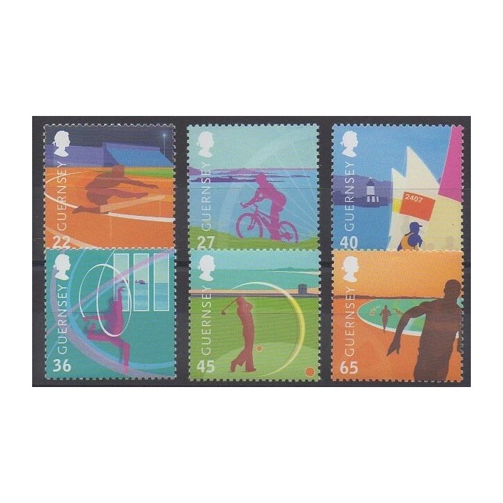 Stamps - Guernsey - 2003 - Nb 970/975 - Various sports