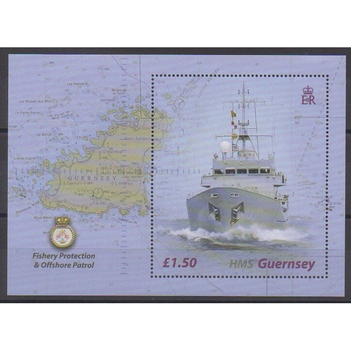 Timbres - Guernesey - 2003 - No BF51 - Navigation