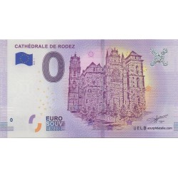 Euro banknote memory - 12 - Cathédrale de Rodez - 2018-1