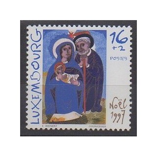 Stamps - Luxembourg - 1997 - Nb 1385 - Christmas