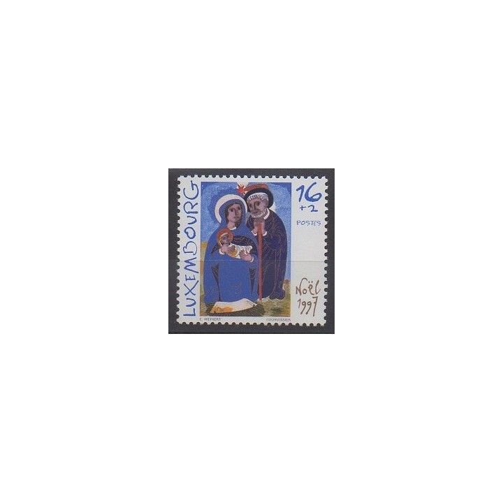 Stamps - Luxembourg - 1997 - Nb 1385 - Christmas