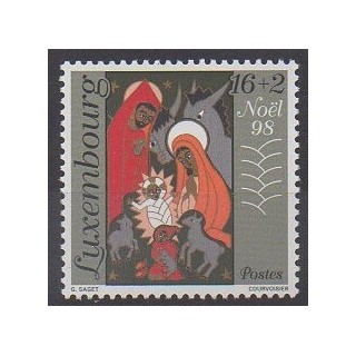 Stamps - Luxembourg - 1998 - Nb 1414 - Christmas
