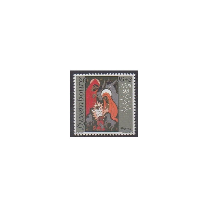 Timbres - Luxembourg - 1998 - No 1414 - Noël