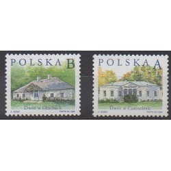 Pologne - 1998 - No 3476/3477 - Architecture