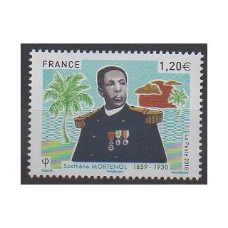 Timbres - France - Poste - 2018 - No 5211 - Célébrités
