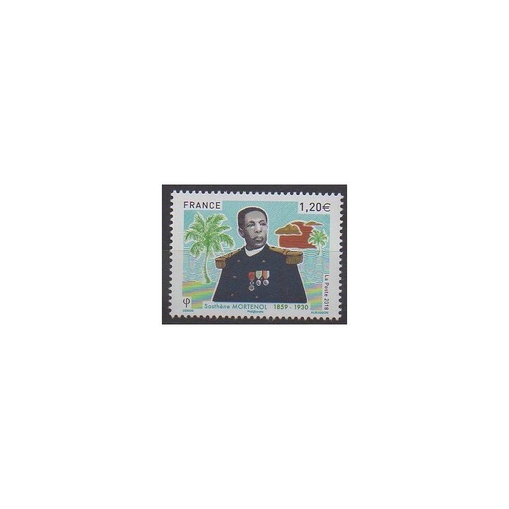 Timbres - France - Poste - 2018 - No 5211 - Célébrités