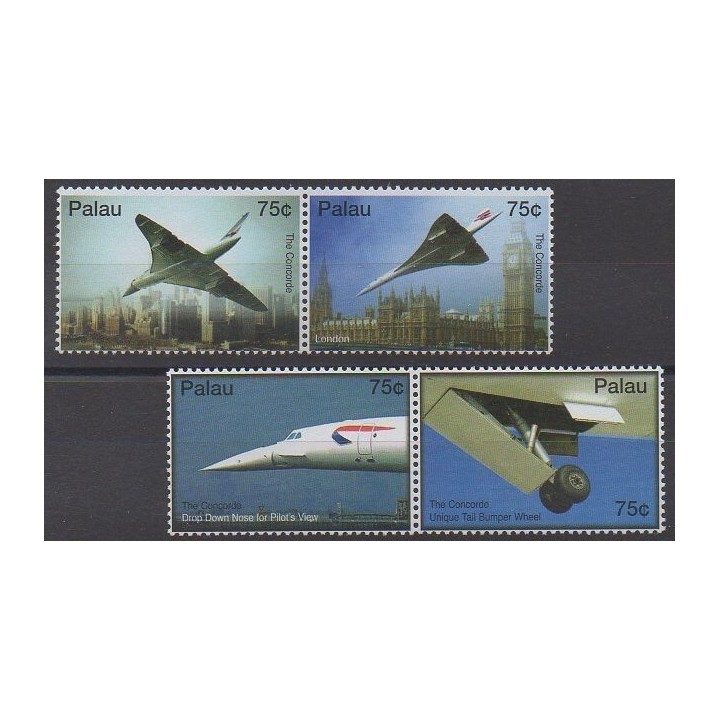 Stamps - Palau - 2006 - Nb 2258/2259 - 2264/2265 - Planes