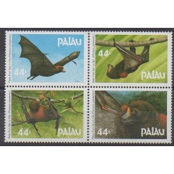 Palau - 1987 - Nb 154/157 - Mamals