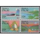 Palau - 1987 - Nb 170/173 - Sights - Philately