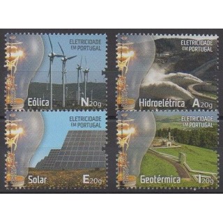 Stamps - Portugal - 2018 - Nb 4342/4345 - Science