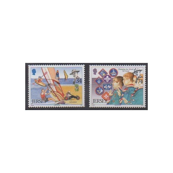 Jersey - 2007 - No 1329/1330 - Scoutisme