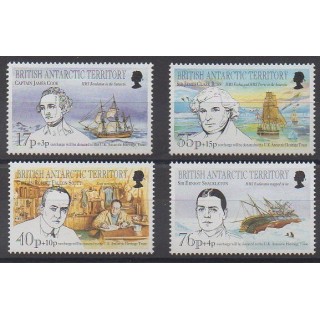 British Antarctic Territory - 1994 - Nb 251/254 - Boats