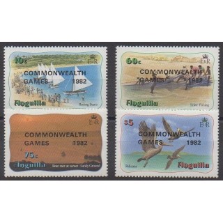 Anguilla - 1982 - No 465/468 - Sports divers