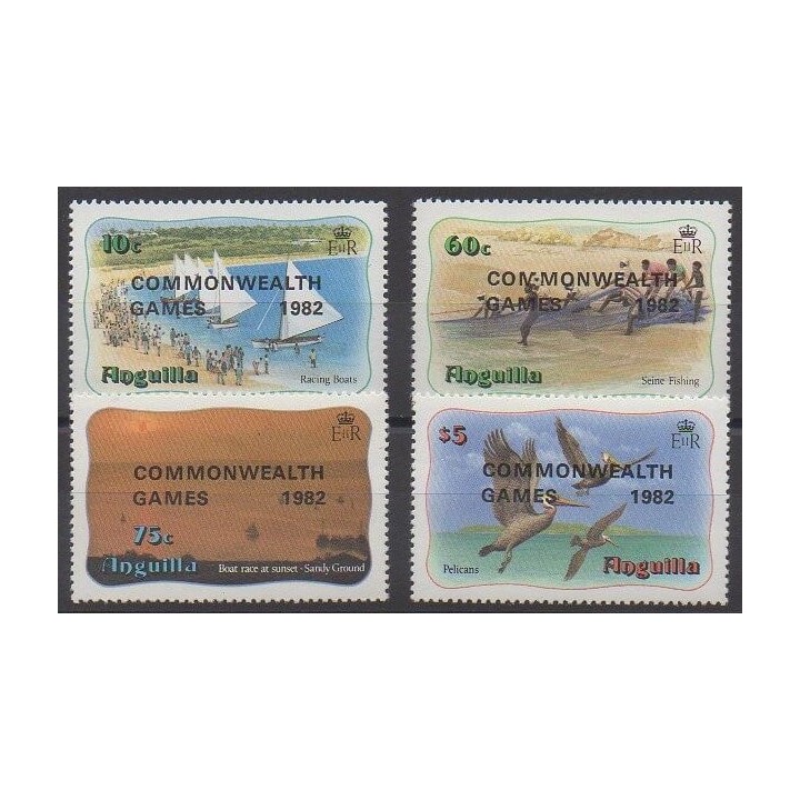 Anguilla - 1982 - No 465/468 - Sports divers