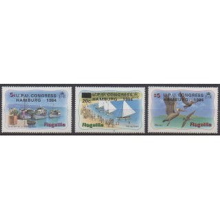 Anguilla - 1984 - No 558/560 - Service postal
