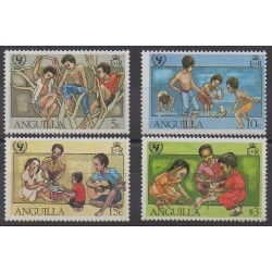Anguilla - 1981 - Nb 412/415 - Childhood
