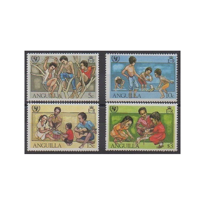 Anguilla - 1981 - No 412/415 - Enfance