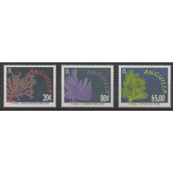 Anguilla - 1996 - No 876/878 - Animaux marins