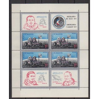 Romania - 1971 - Nb BF89 - Space