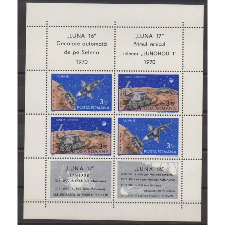 Roumanie - 1971 - No BF84 - Espace
