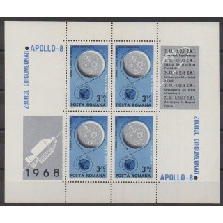 Romania - 1969 - Nb BF70 - Space