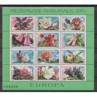 Roumanie - 1987 - No BF191 - Fleurs