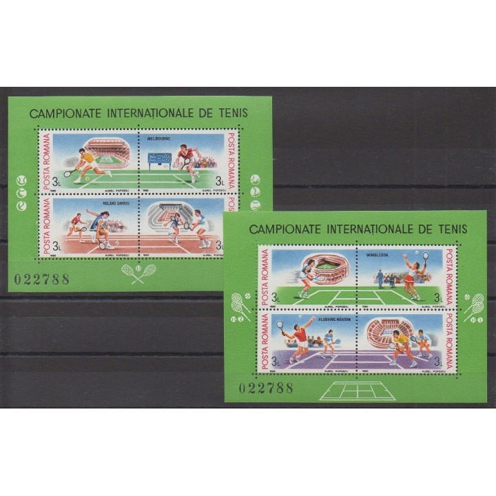 Roumanie - 1988 - No BF196A/BF196B - Sports divers