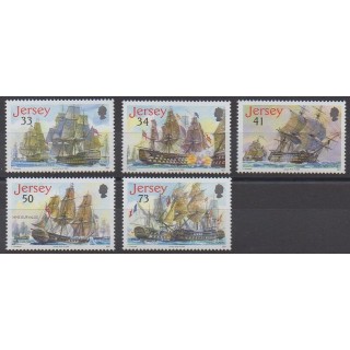 Jersey - 2005 - No 1239/1243 - Histoire militaire