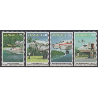 Vanuatu - 1994 - No 963/966 - Aviation