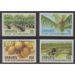 Vanuatu - 1987 - Nb 759/762 - Fruits or vegetables