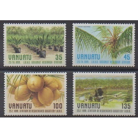 Vanuatu - 1987 - No 759/762 - Fruits ou légumes