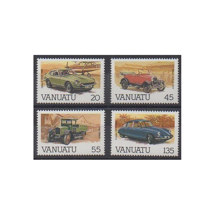 Vanuatu - 1987 - No 755/758 - Voitures