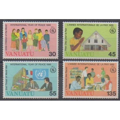 Vanuatu - 1986 - Nb 751/754