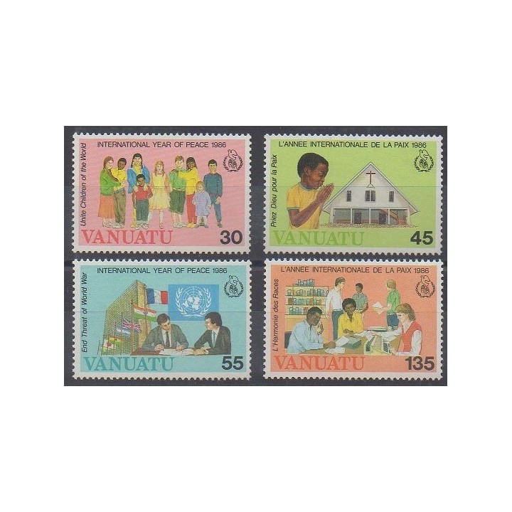 Vanuatu - 1986 - Nb 751/754