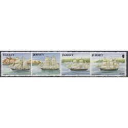 Jersey - 1992 - Nb 568/571 - Boats