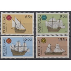 Portugal - 1980 - Nb 1482/1485 - Boats