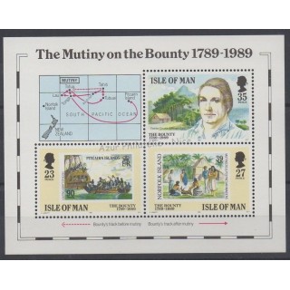 Timbres - Thème bateaux - Man (Ile de) - 1989 - No BF 11