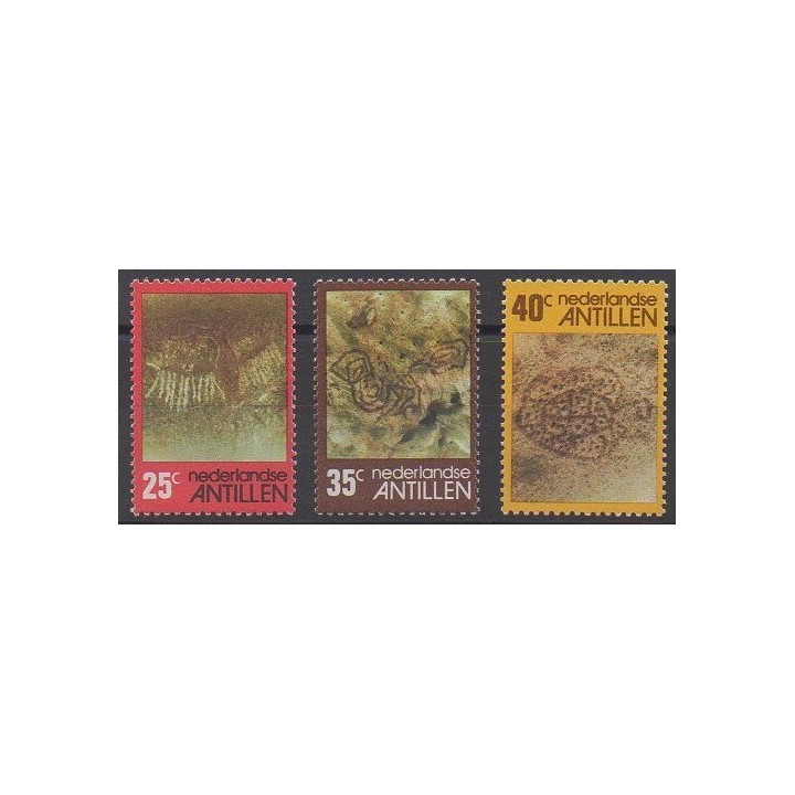 Netherlands Antilles - 1977 - Nb 514/516 - Various Historics Themes - Paintings