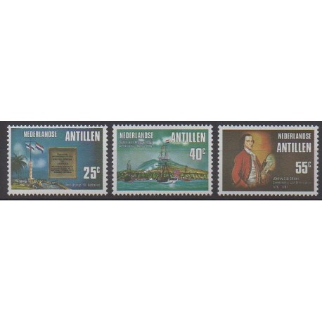 Antilles néerlandaises - 1976 - No 508/510 - Histoire