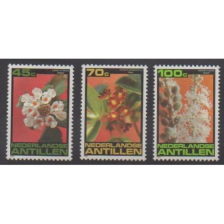 Antilles néerlandaises - 1981 - No 644/646 - Fleurs
