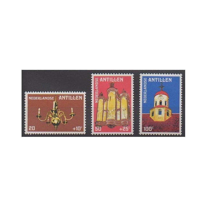 Antilles néerlandaises - 1980 - No 596/598 - Religion