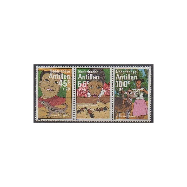 Netherlands Antilles - 1983 - Nb 687/689 - Childhood