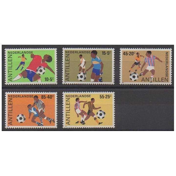 Netherlands Antilles - 1985 - Nb 739/743 - Football