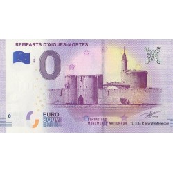 Billet souvenir - 30 - Remparts d'Aigues-Mortes - 2018-1