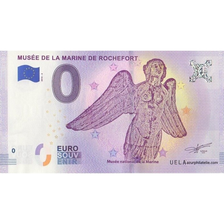 Euro banknote memory - 2018 - Musée de la marine de Rochefort - (Charente-Maritime)