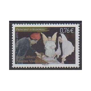 French Andorra - 2015 - Nb 776 - Christmas