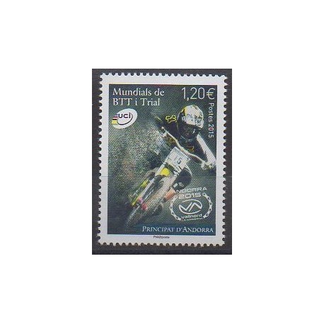 French Andorra - 2015 - Nb 772 - Motorcycles