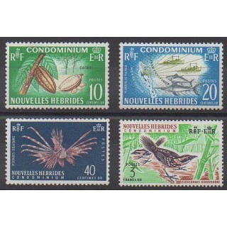 Nouvelles-Hébrides - 1965 - No 215/218 - Animaux