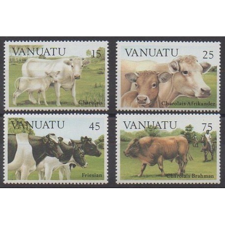 Vanuatu - 1984 - Nb 695/698 - Mamals