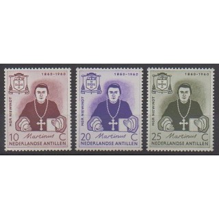 Antilles néerlandaises - 1960 - No 297/299 - Religion